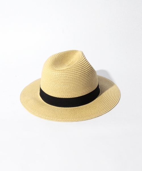 BEAMS（ビームス）の「BEAMS / ペーパーリボンハット（ハット・メンズ・ベージュ/ネイビー・ONE SIZE）」の5枚目の写真