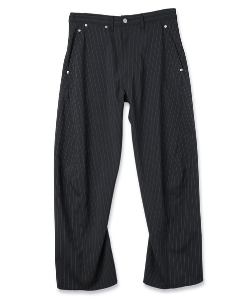 JIEDA / ジエダ 3D STRIPE CUTTING PANTS（スラックス）｜JIEDA