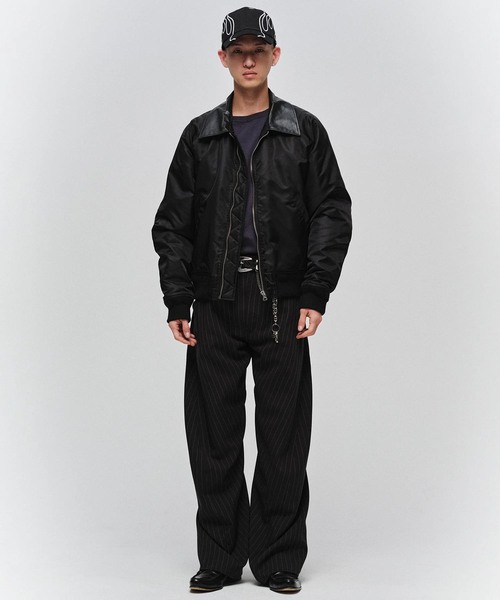 JIEDA / ジエダ 3D STRIPE CUTTING PANTS