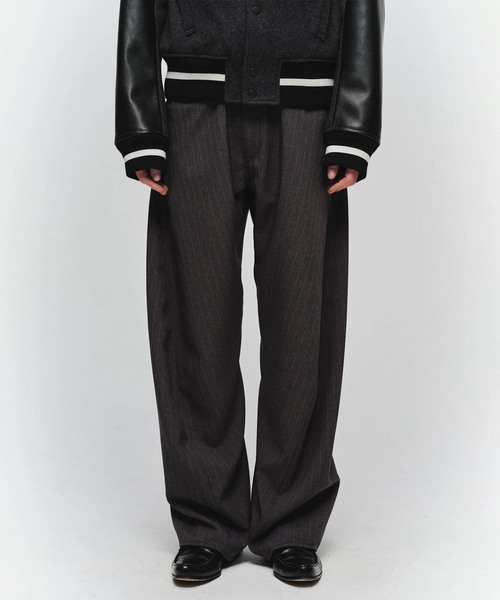 JIEDA / ジエダ 3D STRIPE CUTTING PANTS