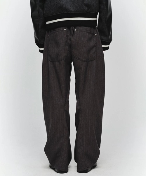 JIEDA / ジエダ 3D STRIPE CUTTING PANTS