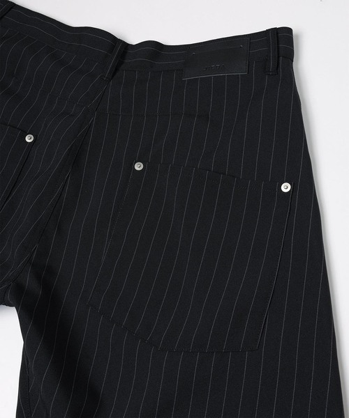JIEDA / ジエダ 3D STRIPE CUTTING PANTS