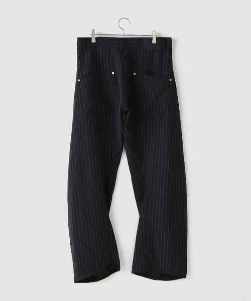 JIEDA / ジエダ 3D STRIPE CUTTING PANTS