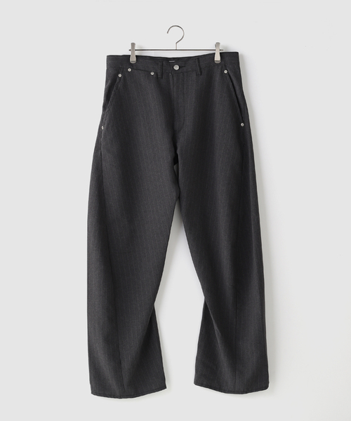 JIEDA / ジエダ 3D STRIPE CUTTING PANTS