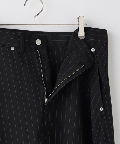 JIEDA / ジエダ 3D STRIPE CUTTING PANTS