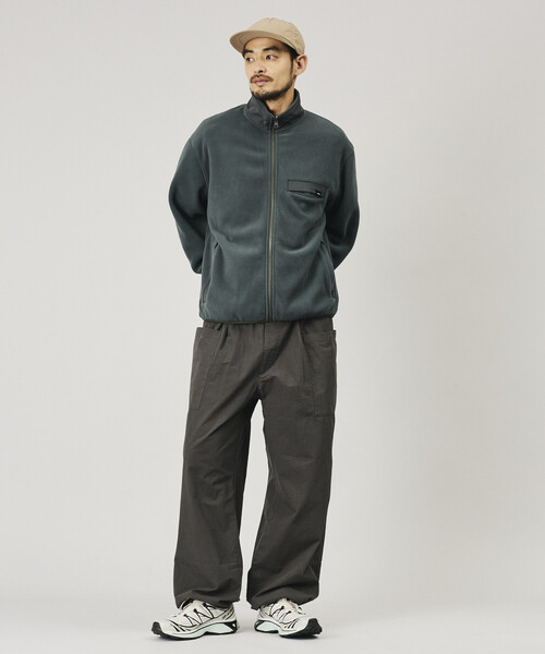 Firsthand(ファーストハンド)の「Firsthand/ファーストハンド ワイドシルエット ヘリクルー イージーパンツ【限定展開】(その他パンツ・メンズ・ブラック/チャコールグレー・LARGE/MEDIUM)」の9枚目の写真