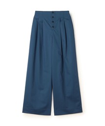 caban | コットンピーチサテン ボタンダウンパンツ(その他パンツ)