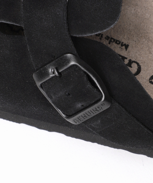 GENUINS(ジェニュインズ)の「【WEB+一部店舗限定】GENUINS / ジェニュインズ RIVA VELOUR(スリッポン・レディース・ベージュ系その他/ブラック・25cm/24cm/23cm)」の10枚目の写真