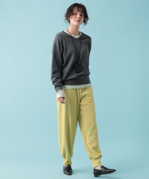 GEORGE'S（ジョージズ）の「【MULTI PALETTE】ワッフルパンツ（その他パンツ・レディース・イエロー/ブラウン/グレー・FREE）」の19枚目の写真