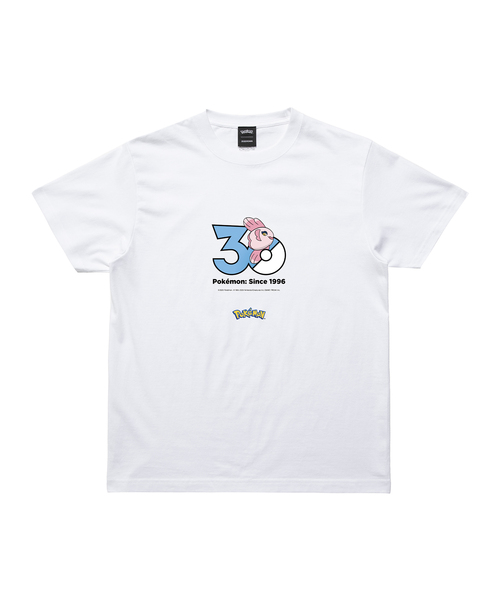 ZOZOSPOT(ゾゾスポット)の「Pokemon 30th Anniversary 1025 T-shirt 「ママンボウ」(Tシャツ/カットソー・レディース・ホワイト・SMALL/MEDIUM/LARGE/X-LARGE/XX-LARGE/XXX-LARGE/100cm/110cm/120cm/130cm/140cm/150cm/160cm)」の1枚目の写真