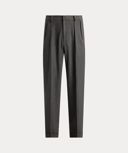 POLO RALPH LAUREN（ポロ ラルフ ローレン）の「Suffield リラックス フィット フランネル パンツ（スラックス・メンズ・グレー系・36/32/34/32/32/32/30/30/28/30）」の6枚目の写真