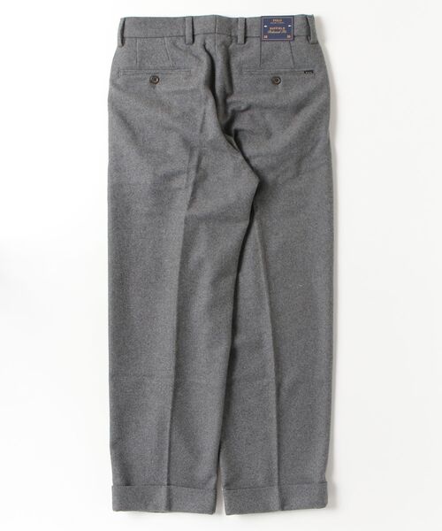 POLO RALPH LAUREN（ポロ ラルフ ローレン）の「Suffield リラックス フィット フランネル パンツ（スラックス・メンズ・グレー系・36/32/34/32/32/32/30/30/28/30）」の5枚目の写真