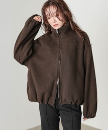 Wジップフリースブルゾン