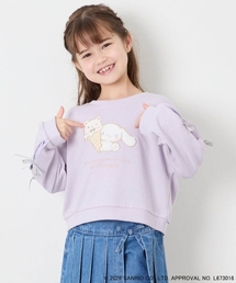 a.v.v（アーヴェヴェ）の「[110-140][コラボ]シナモロール袖ストライププルオーバー（シャツ/ブラウス）」