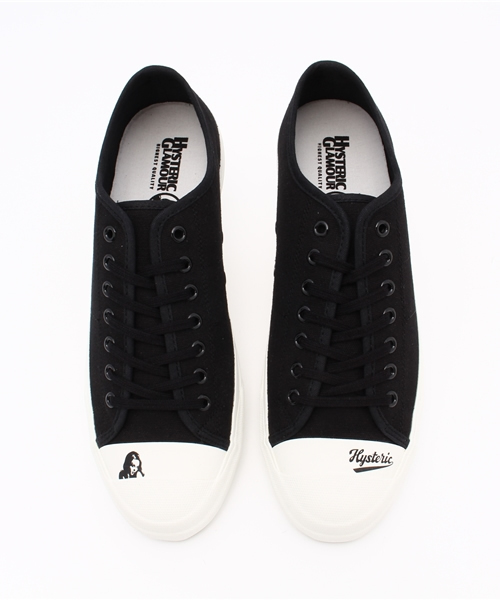 HYSTERIC GLAMOUR(ヒステリックグラマー)の「TOEプリントローカットスニーカー(スニーカー・メンズ・ホワイト/ブラック・26cm/28cm/27cm)」の7枚目の写真