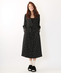 MYSELF ABAHOUSE | リーフプリントガウンワンピース(ワンピース)