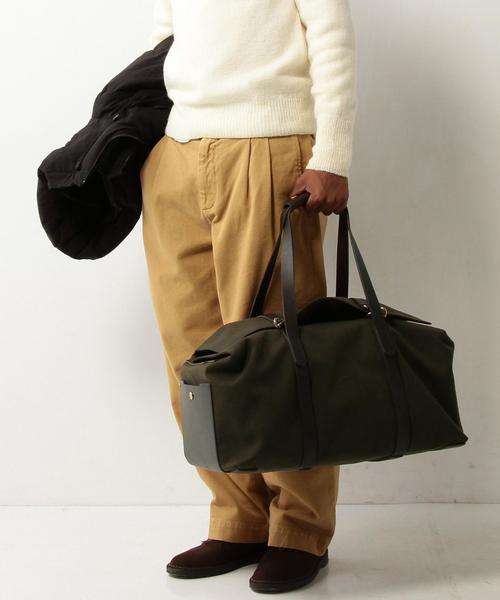 MISMO（ミスモ）の「＜MISMO（ミスモ）＞ TRAVEL（ボストンバッグ・メンズ・オリーブ・FREE）」の8枚目の写真