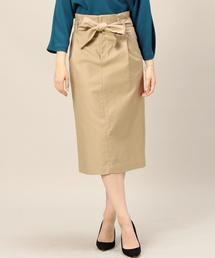 BEAUTY&YOUTH UNITED ARROWS | BY モールスキンベルトタイトスカート 2(スカート)