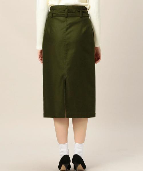 BEAUTY&YOUTH UNITED ARROWS(ビューティーアンドユースユナイテッドアローズ)の「BY モールスキンベルトタイトスカート 2◆(スカート・レディース・ベージュ/オリーブ/ネイビー・MEDIUM/SMALL)」の12枚目の写真