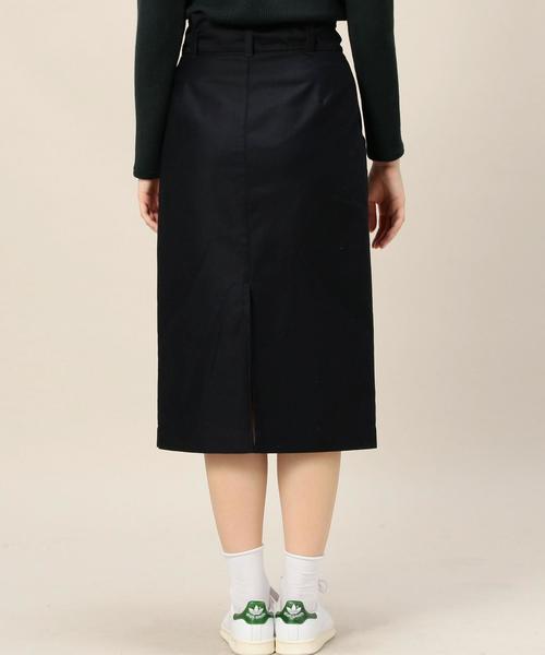 BEAUTY&YOUTH UNITED ARROWS(ビューティーアンドユースユナイテッドアローズ)の「BY モールスキンベルトタイトスカート 2◆(スカート・レディース・ベージュ/オリーブ/ネイビー・MEDIUM/SMALL)」の14枚目の写真