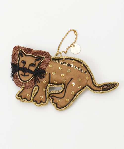 Bou Jeloud（ブージュルード）の「ライオンキラキラチャーム（チャーム・レディース・イエロー・FREE）」の2枚目の写真