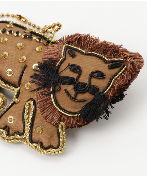 Bou Jeloud（ブージュルード）の「ライオンキラキラチャーム（チャーム・レディース・イエロー・FREE）」の3枚目の写真