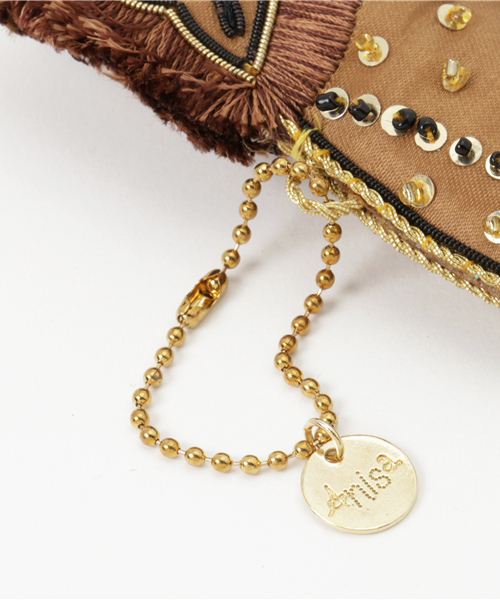 Bou Jeloud（ブージュルード）の「ライオンキラキラチャーム（チャーム・レディース・イエロー・FREE）」の4枚目の写真