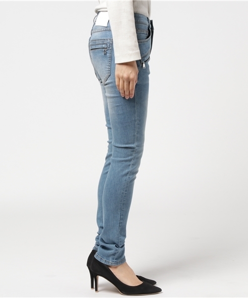LOVELESS(ラブレス)の「【LOVELESS】WOMENS ライダースキニ―パンツ(デニムパンツ・レディース・ブルー・36/34)」の3枚目の写真