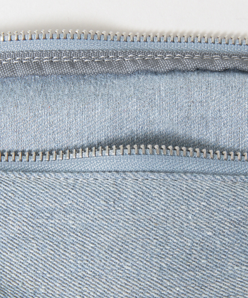 UR SELECT（ユーアールセレクト）の「UR SELECT Som（クラッチバッグ・レディース・ライトブルー/ナチュラル/ストライプ・FREE）」の12枚目の写真