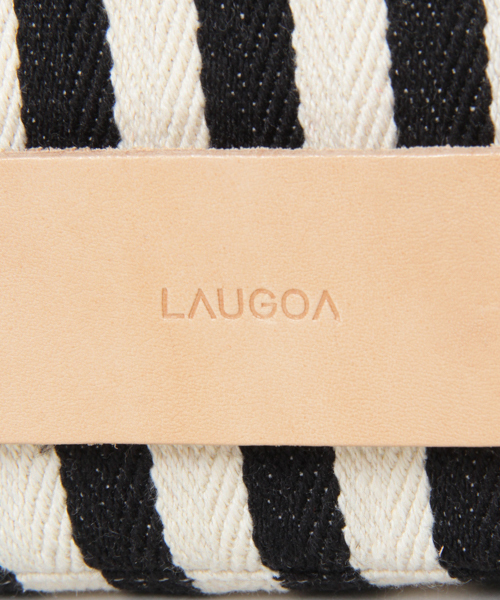 UR SELECT（ユーアールセレクト）の「UR SELECT Som（クラッチバッグ・レディース・ライトブルー/ナチュラル/ストライプ・FREE）」の8枚目の写真