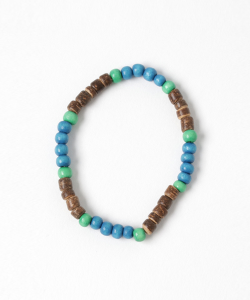 チャイハネ（チャイハネ）の「【チャイハネ】カラフルビーズブレスレット3本セット（ブレスレット・レディース・ブルー/ナチュラル/カラフル・FREE）」の6枚目の写真