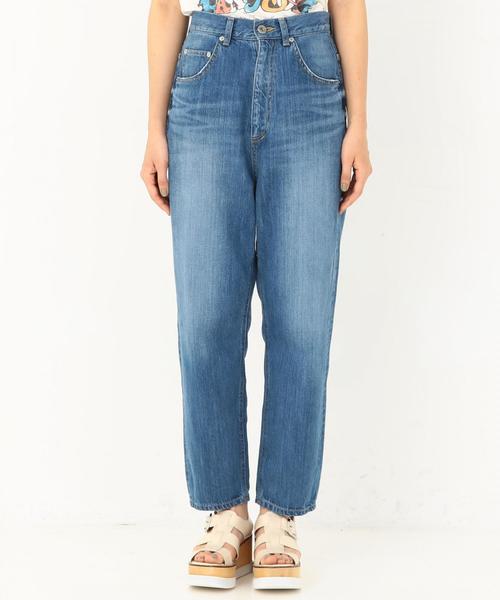 Another Edition（アナザーエディション）の「JAPAN DENIM　テーパードシルエット2 ◆（デニムパンツ・レディース・コバルトブルー・SMALL/MEDIUM/LARGE）」の8枚目の写真