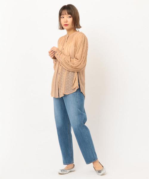 Another Edition（アナザーエディション）の「JAPAN DENIM　テーパードシルエット2 ◆（デニムパンツ・レディース・コバルトブルー・SMALL/MEDIUM/LARGE）」の5枚目の写真