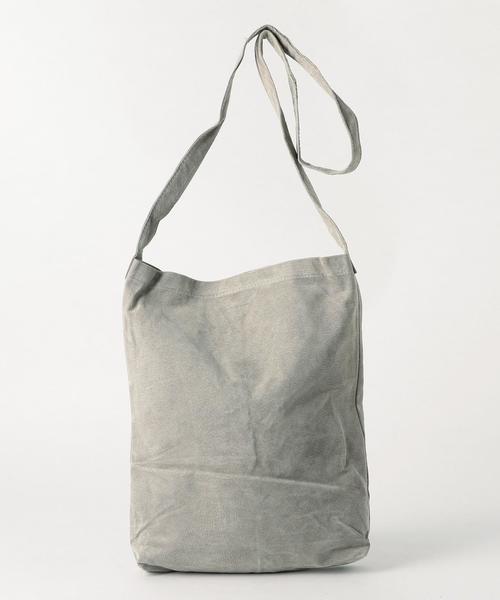 Hender Scheme（エンダースキーマ）の「Hender Scheme(エンダー スキーマ) pg shoulder bag big（ショルダーバッグ・メンズ・ダークグレー/ベージュ/ライトグレー・FREE）」の2枚目の写真