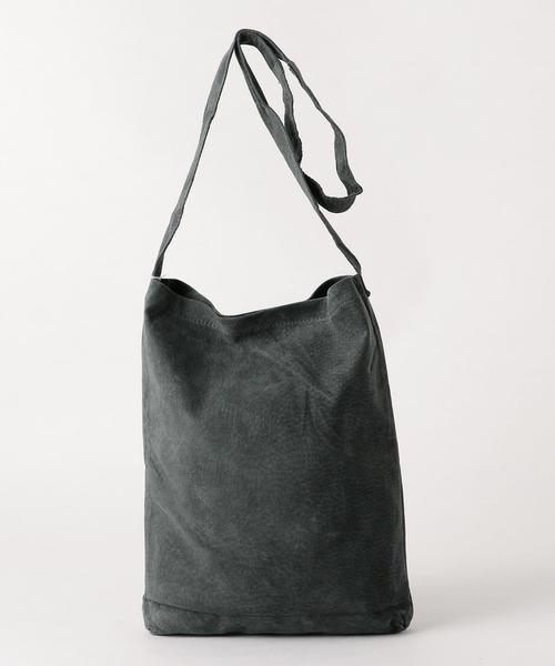 Hender Scheme（エンダースキーマ）の「Hender Scheme(エンダー スキーマ) pg shoulder bag big（ショルダーバッグ・メンズ・ダークグレー/ベージュ/ライトグレー・FREE）」の3枚目の写真