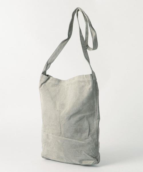 Hender Scheme（エンダースキーマ）の「Hender Scheme(エンダー スキーマ) pg shoulder bag big（ショルダーバッグ・メンズ・ダークグレー/ベージュ/ライトグレー・FREE）」の4枚目の写真