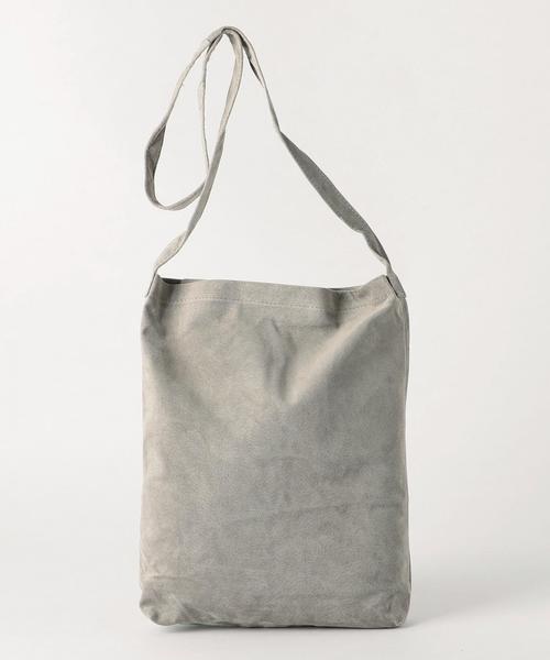 Hender Scheme（エンダースキーマ）の「Hender Scheme(エンダー スキーマ) pg shoulder bag big（ショルダーバッグ・メンズ・ダークグレー/ベージュ/ライトグレー・FREE）」の5枚目の写真