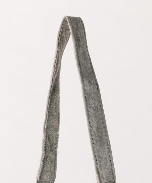 Hender Scheme（エンダースキーマ）の「Hender Scheme(エンダー スキーマ) pg shoulder bag big（ショルダーバッグ・メンズ・ダークグレー/ベージュ/ライトグレー・FREE）」の8枚目の写真