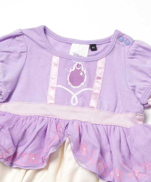 BABYDOLL(ベビードール)の「Disney(ディズニー)なりきるプリンセスワンピース(ベル/ソフィア/白雪姫/アリス/ラプンツェル/シンデレラ)9749K(ワンピース・キッズ・パープル系その他2/その他8/その他10/サックスブルー/イエロー/パープル・90cm/100cm/120cm/80cm/110cm)」の9枚目の写真