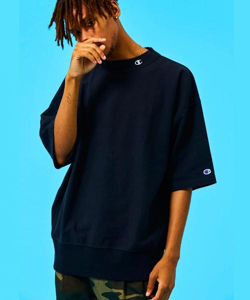 Champion(チャンピオン)の「<Champion × monkey time> REVERSEWEAVE MOCK SSL/Tシャツ ◆(Tシャツ/カットソー・メンズ・ホワイト/ブラック/シャーベット・XX-LARGE/MEDIUM/X-LARGE/LARGE)」の9枚目の写真