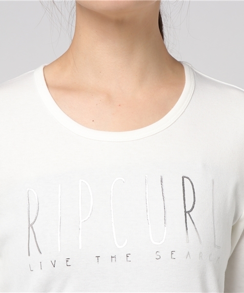 rip curl(リップカール)の「ロンT(Tシャツ/カットソー・レディース・ブラック×シルバー/ネイビー/ホワイト×シルバー・MEDIUM/LARGE)」の7枚目の写真