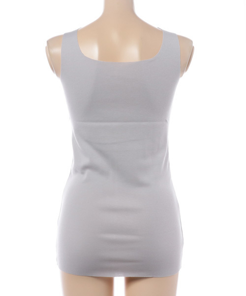 RIVE DROITE（リヴドロワ）の「シームレスタンク（タンクトップ・レディース・ライトグレー・FREE）」の3枚目の写真