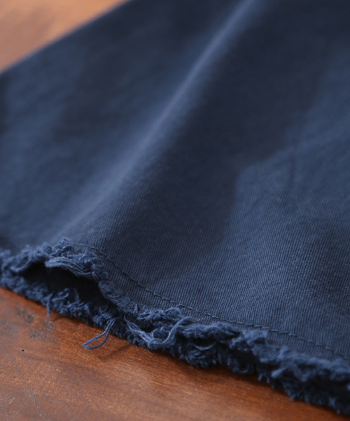 CUBE SUGAR(キューブシュガー)の「起毛ツイルリメイク風イージースカート(スカート・レディース・ネイビー/カーキ/イエロー・M)」の12枚目の写真