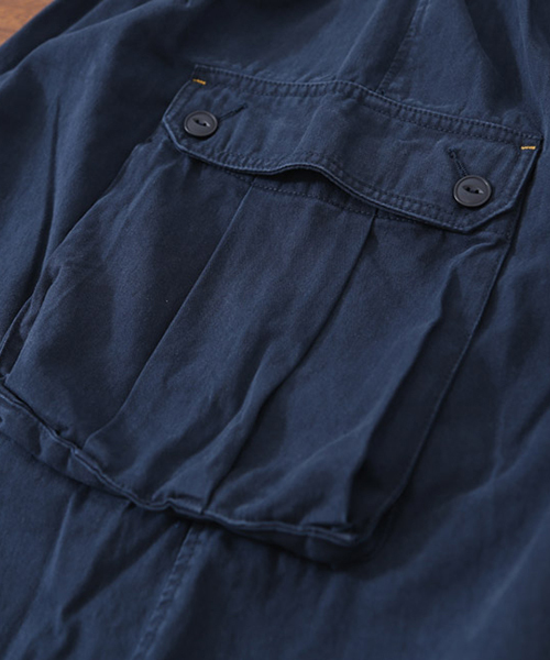 CUBE SUGAR(キューブシュガー)の「起毛ツイルリメイク風イージースカート(スカート・レディース・ネイビー/カーキ/イエロー・M)」の14枚目の写真