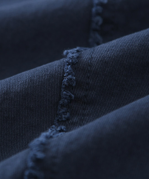 CUBE SUGAR(キューブシュガー)の「起毛ツイルリメイク風イージースカート(スカート・レディース・ネイビー/カーキ/イエロー・M)」の15枚目の写真