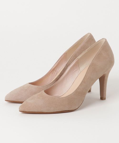 PICHE ABAHOUSE(ピシェ アバハウス)の「8.5cmポインテッドプレーンパンプス(パンプス・レディース・ブラック/パープル/ブルー/ライトベージュ・34/35/36/37/38/39/40)」の3枚目の写真