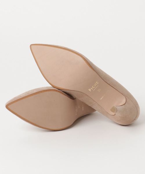 PICHE ABAHOUSE(ピシェ アバハウス)の「8.5cmポインテッドプレーンパンプス(パンプス・レディース・ブラック/パープル/ブルー/ライトベージュ・34/35/36/37/38/39/40)」の6枚目の写真