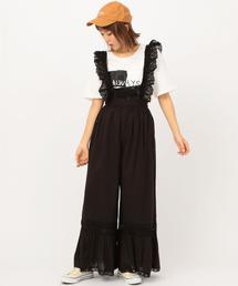 Another Edition | リバーレースロンパース(サロペット/オーバーオール)