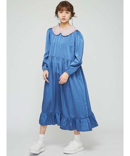 高評価なギフト Merry Jenny メリージェニー のファッション ワンピース セール Jenny Jenny メリージェニー のワンピース 春の訪れサテンワンピース をセール価格で購入できます Merry 春の訪れサテンワンピース ワンピース