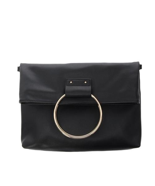 YECCA VECCA（イェッカヴェッカ）の「3wayリングバッグ（ハンドバッグ・レディース・ブラック/イエロー/レッド/シルバー・FREE）」の6枚目の写真